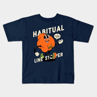 Habitual Line Stepper - Fist with Unity Ring Kids T-Shirt